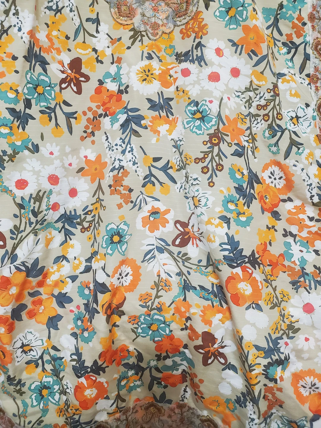 Floral Print 3 peace  dress size medium - photo 4