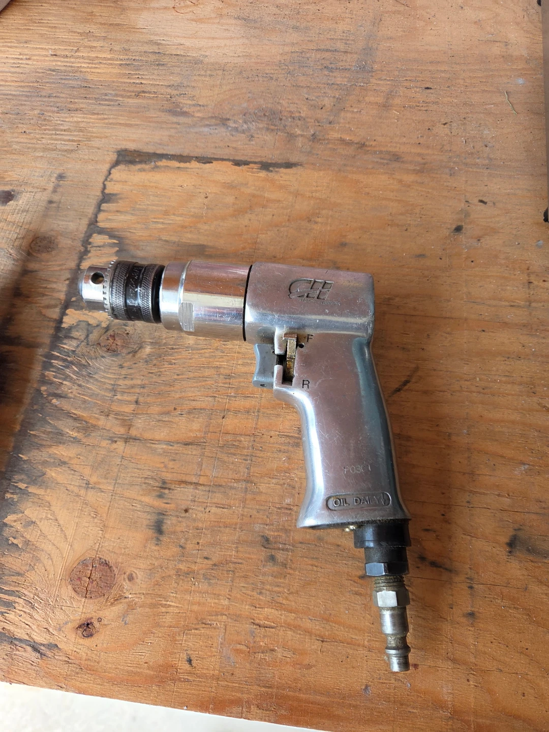 Pneumatic air drill