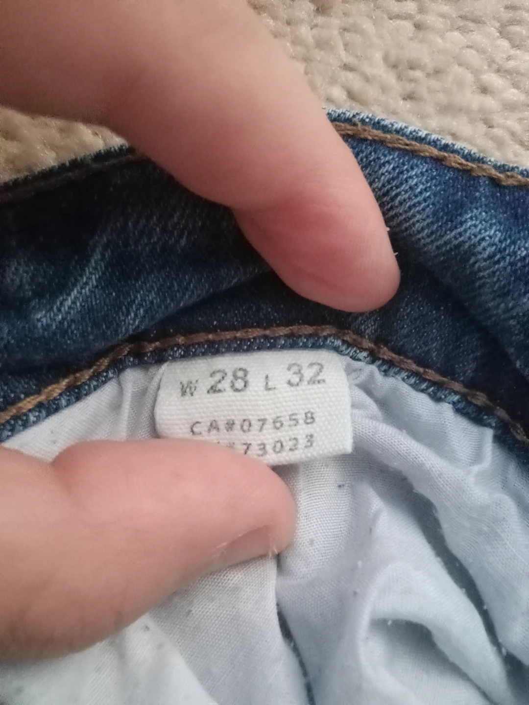 UH Denim Straight Jeans W28 L32 - photo 4