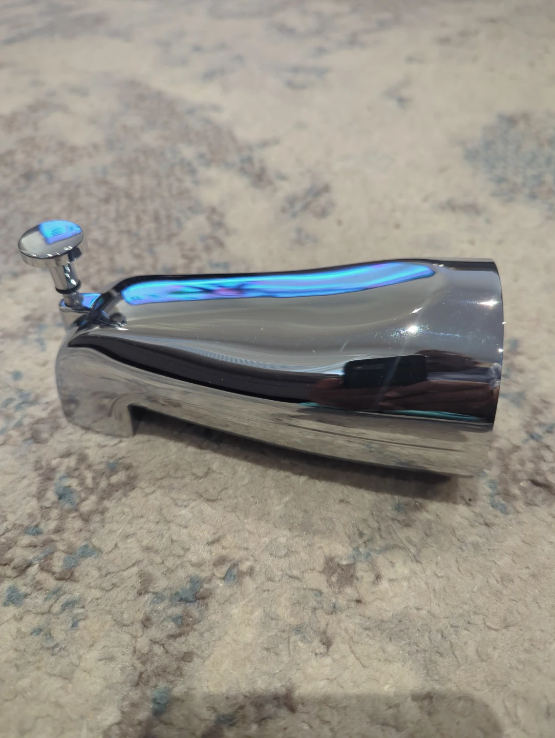 New Chrome Tub Spout with Diverter