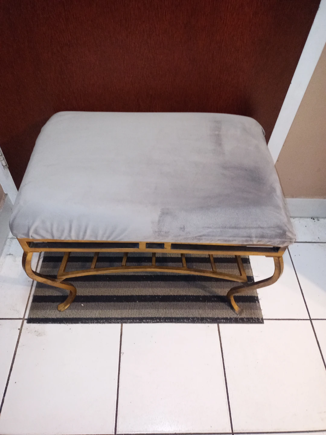 Metal Bench Or Foot Stool - photo 4