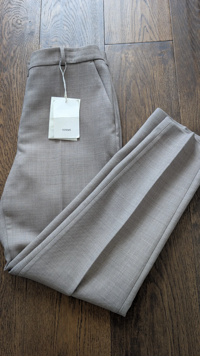 Totême Wool Blend Tailored Trousers - photo 3