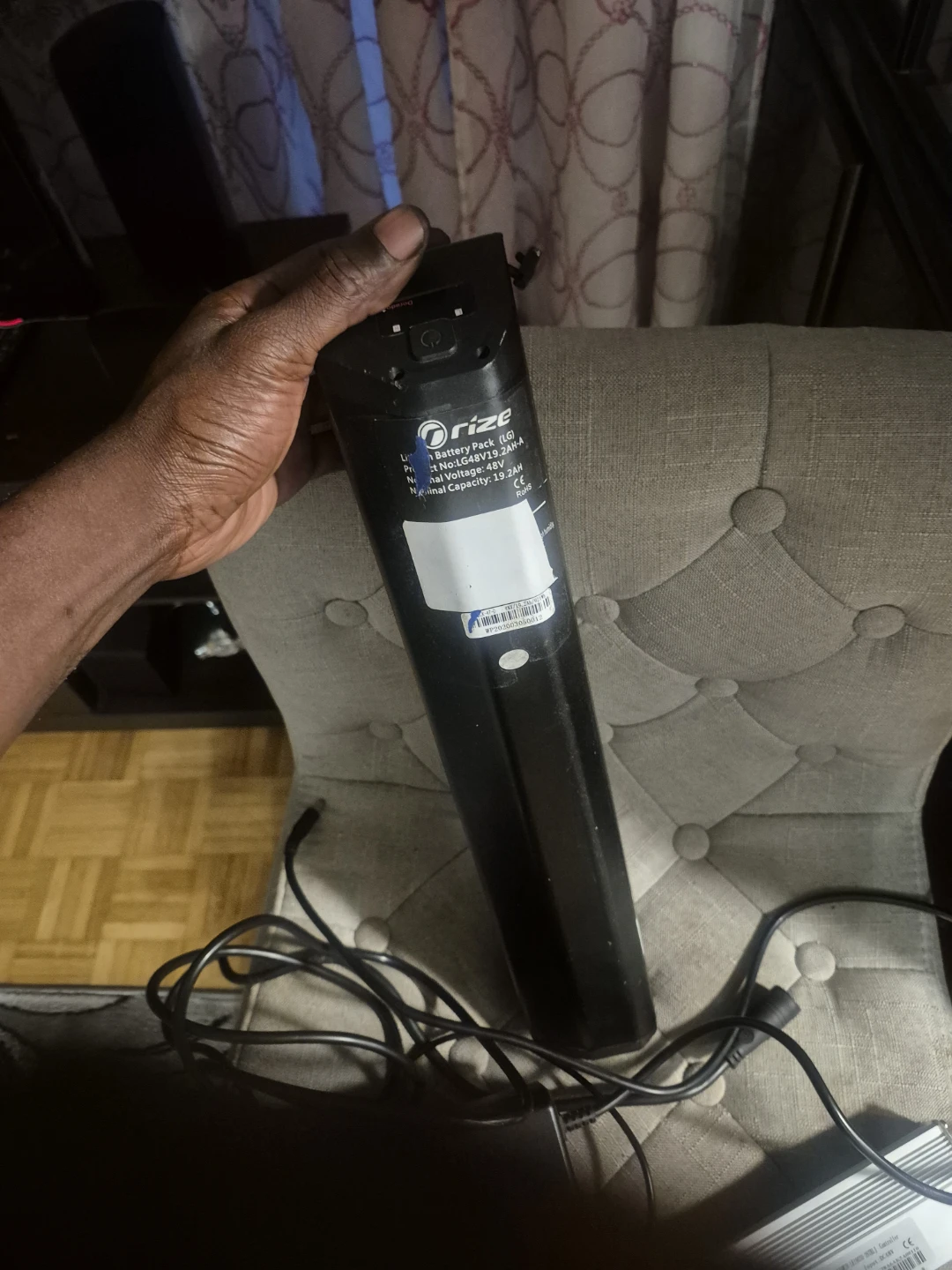 Rize 48V 12AH E-bike Battery and Charger and controller - photo 3