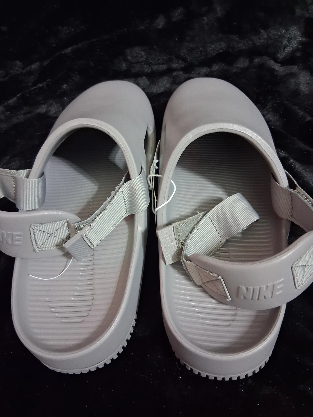 Nike Calm Mule Sandals Gray Size 9 - photo 3
