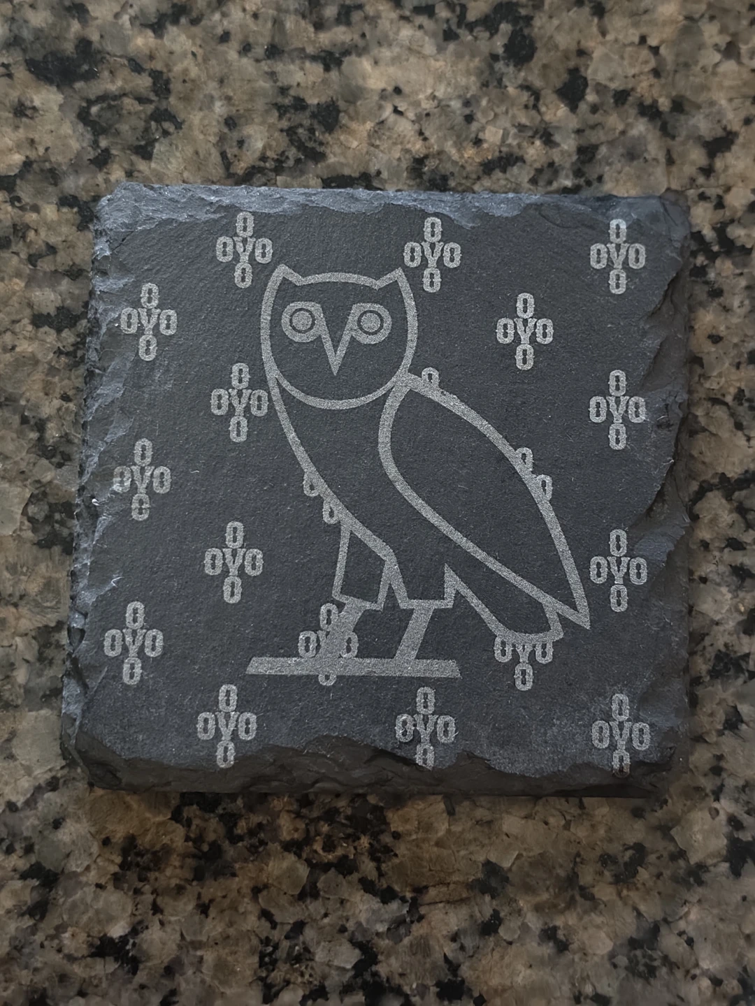 (4) OVO [Drake] Slate Coasters