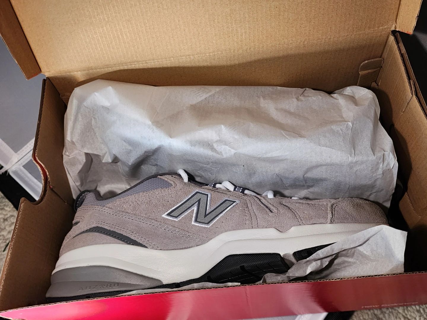 New Balance 10 1/2 Men's Grey Training Shoes - photo 4