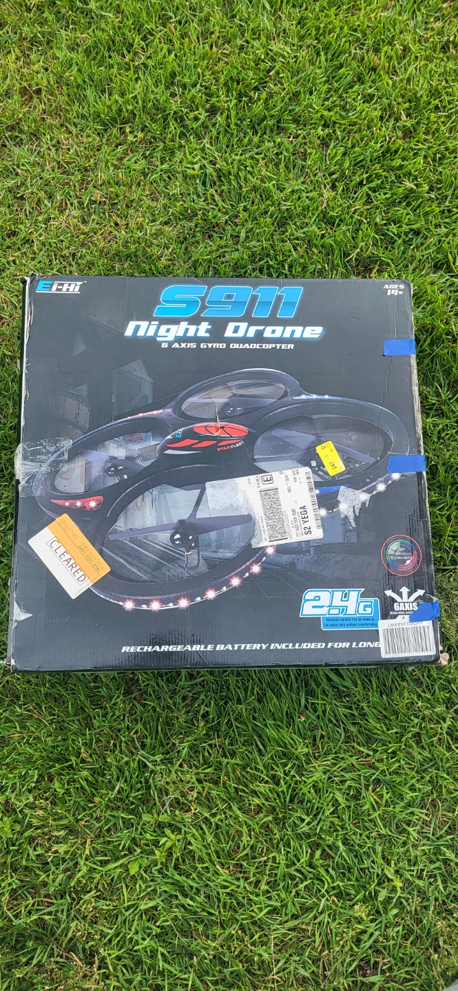 S911 NIGHT DRONE 6 AXIS GYRO QUADCOPTER. LIMITED TIME