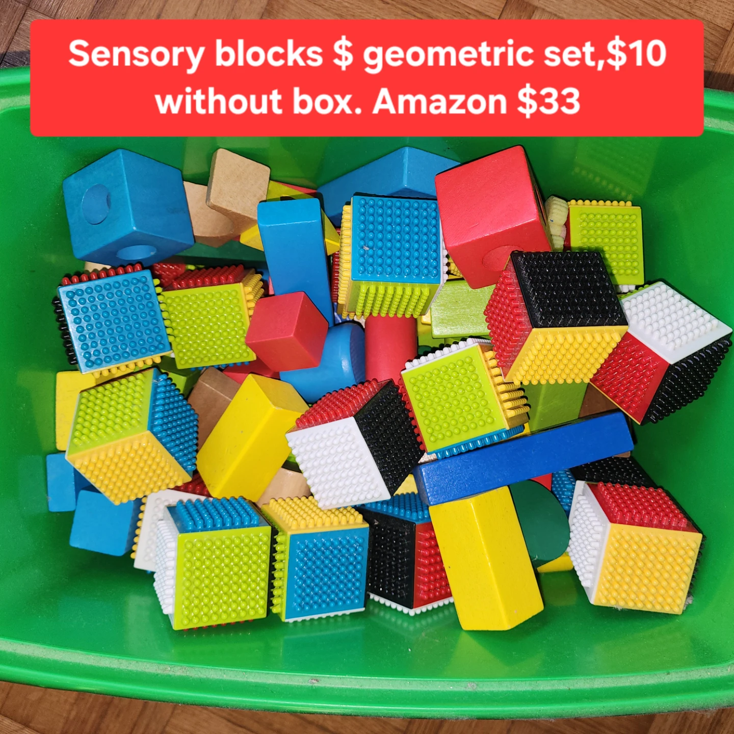 Sensory Blocks Geometric Set