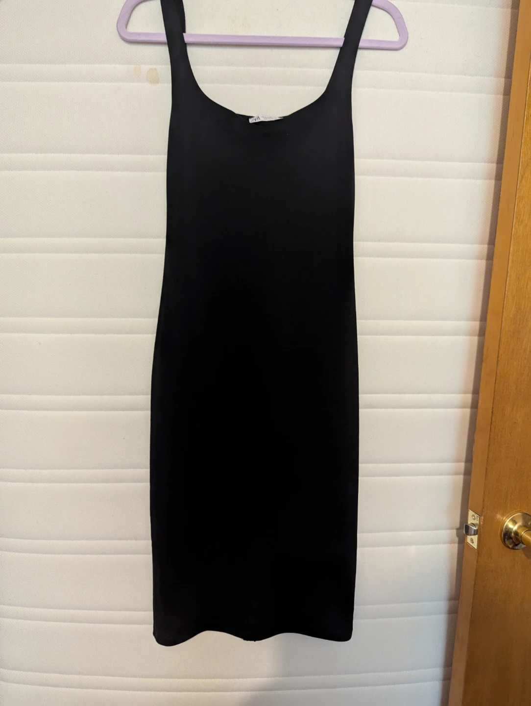 Zara Black Sleeveless Dress