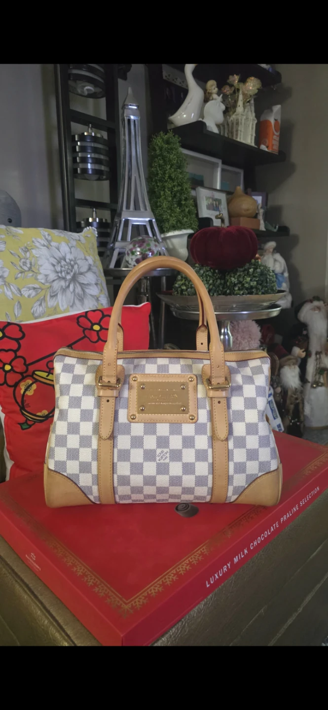 Louis Vuitton Damier Azur Speedy Bag