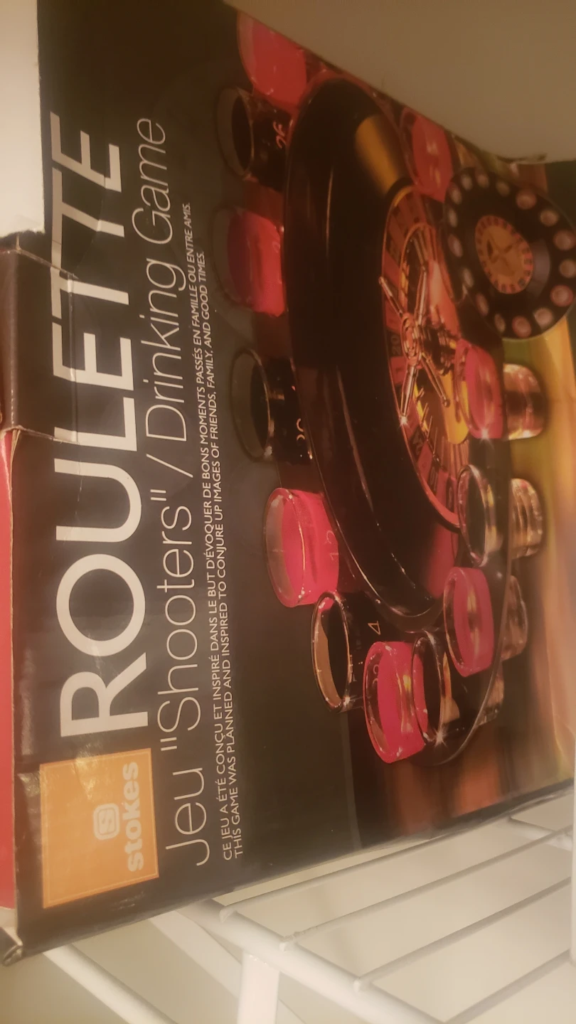 Stokes Roulette Shooters Drinking Game