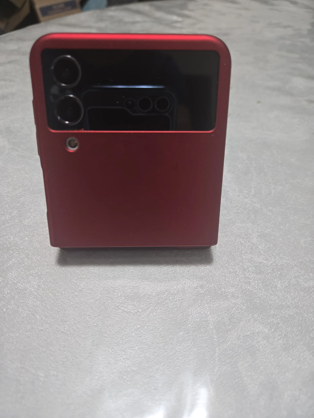 Samsung Galaxy Z Flip 4 plus Wireless Charging Case - Red - photo 3