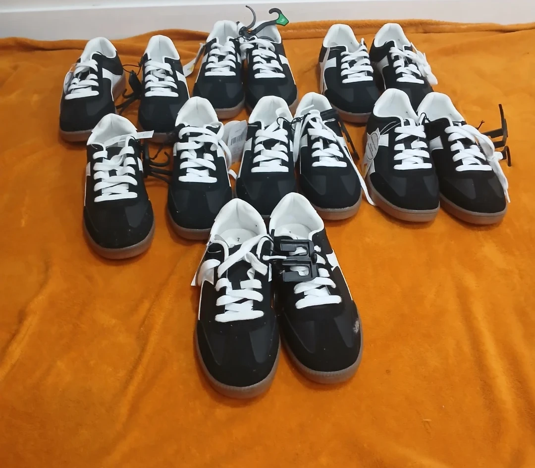 Black and White Sneakers