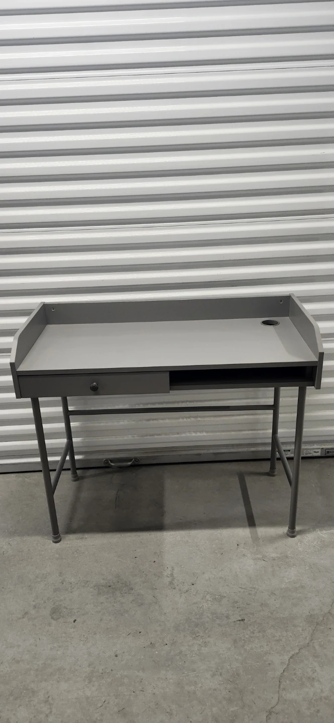 Ikea gray desk - photo 2