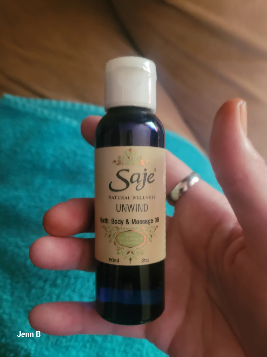 NEW Saje Unwind Bath, Body & Massage Oil