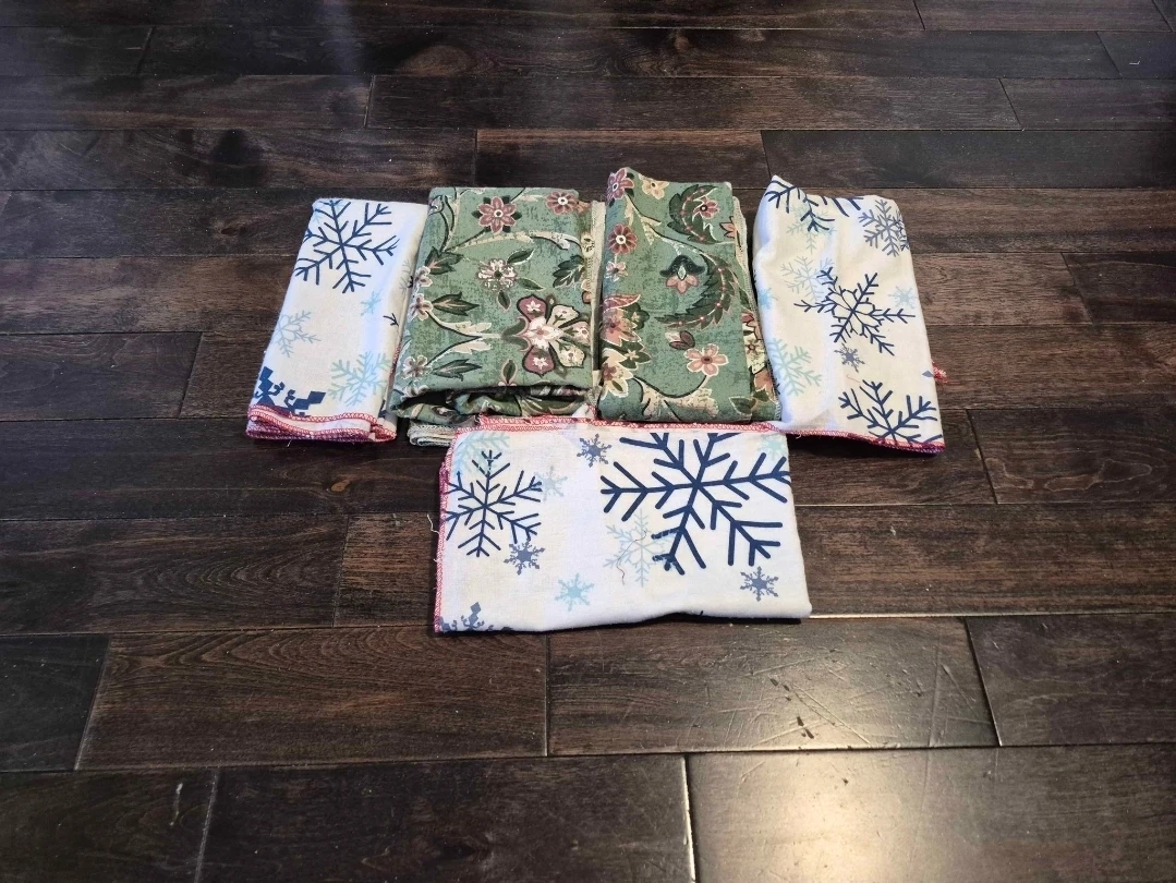Flannel Fabric Pieces