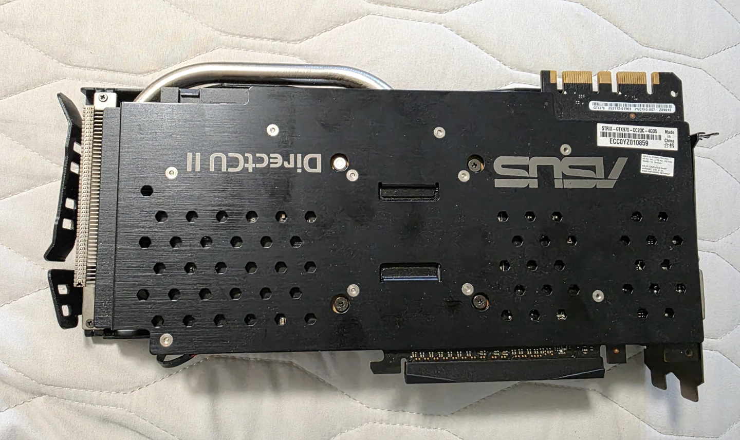ASUS970 DirectCU II Graphics Card - photo 2