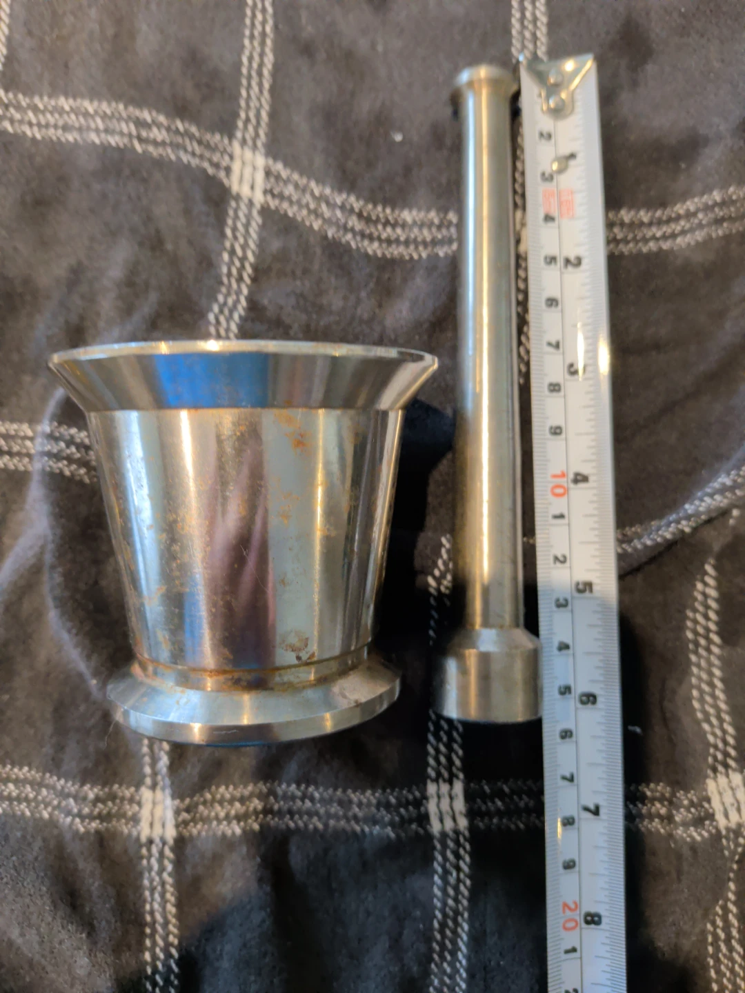 Stainless Steel Mortar and Pestle - photo 3