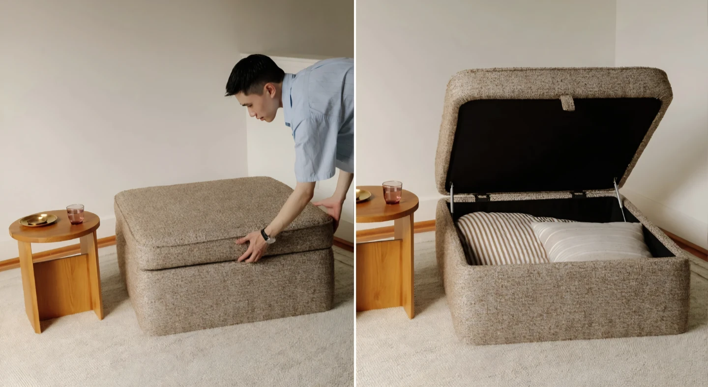 Pod Storage Ottoman