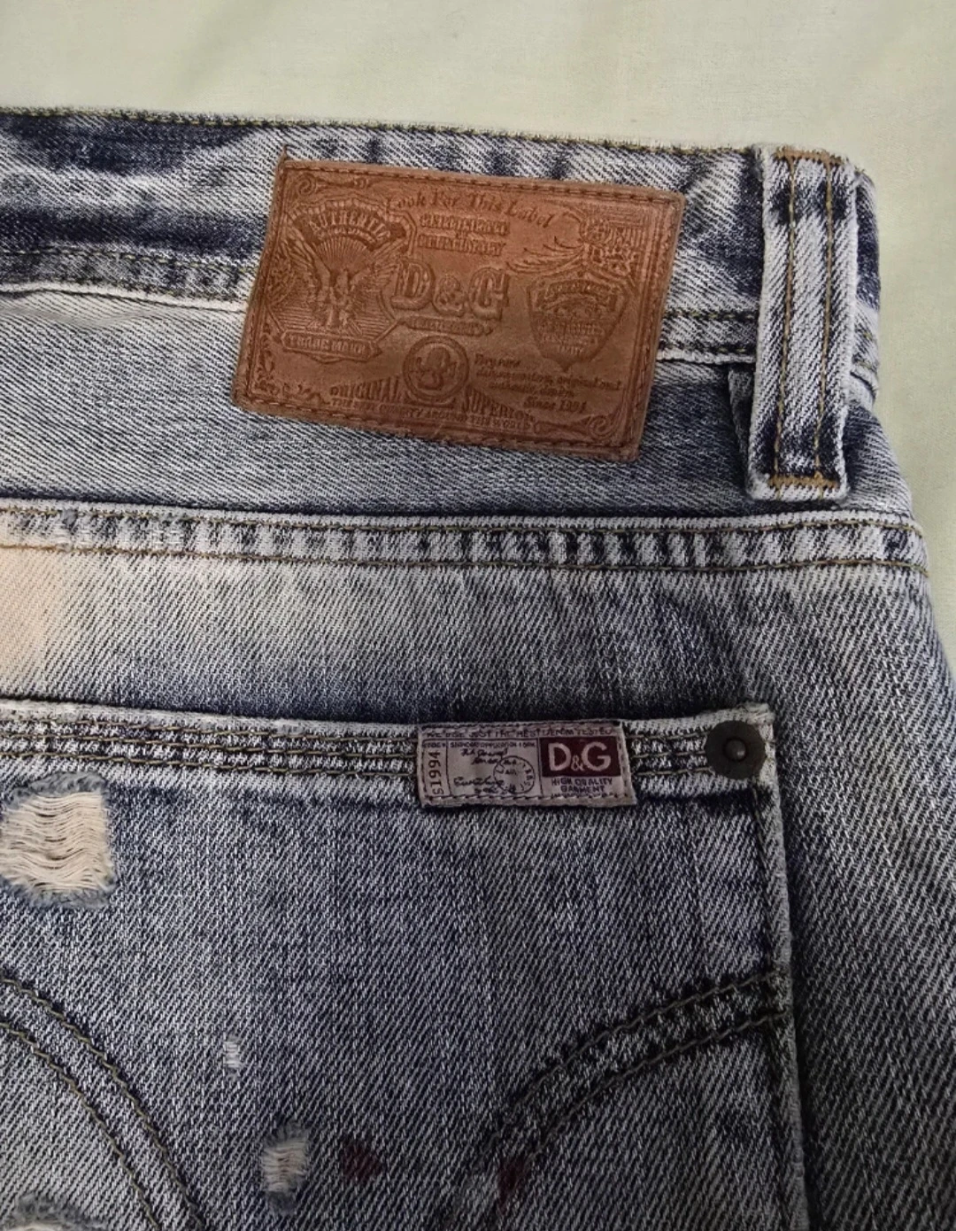 D&G Distressed Jeans - photo 3
