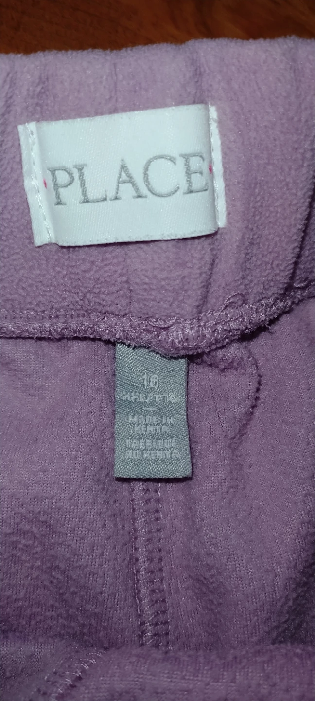 The Children's Place Fleece Joggers - Size 16 - photo 3