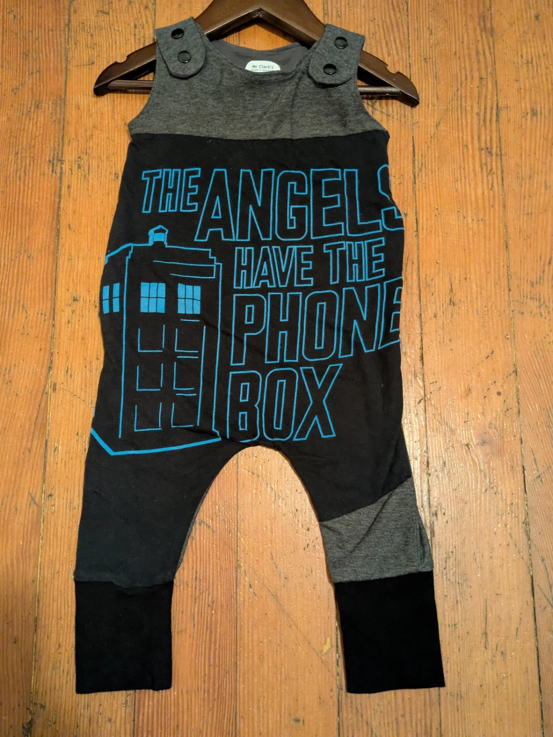 One of a Kind Doctor Who The Angels Have the Phone Box Romper