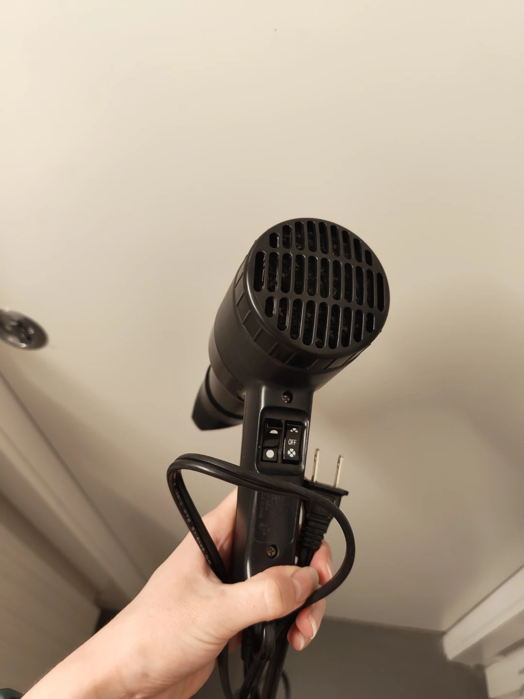 Clairol Black Hair Dryer - photo 3