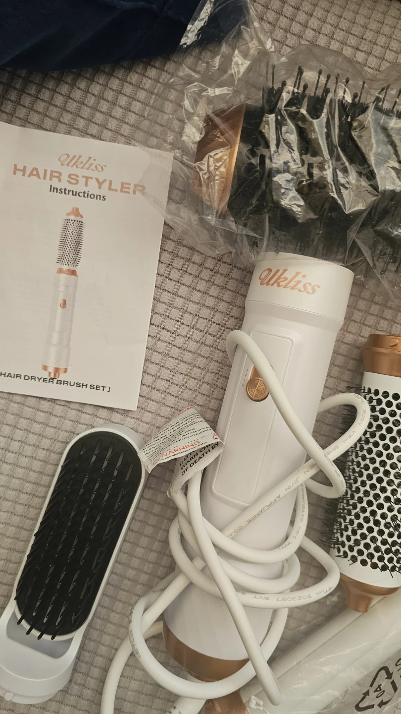 Ukliss Hair Styler Set - White - photo 2