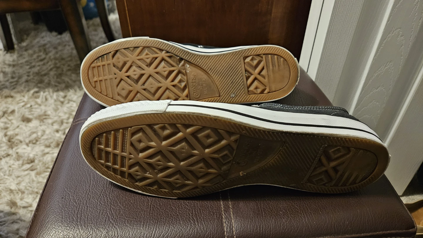 Converse Chuck Taylor Pro Black Low Top Shoes - photo 5