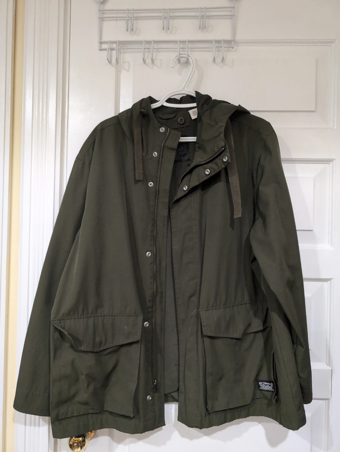 Levi Strauss & Co. Olive Green Hooded Jacket