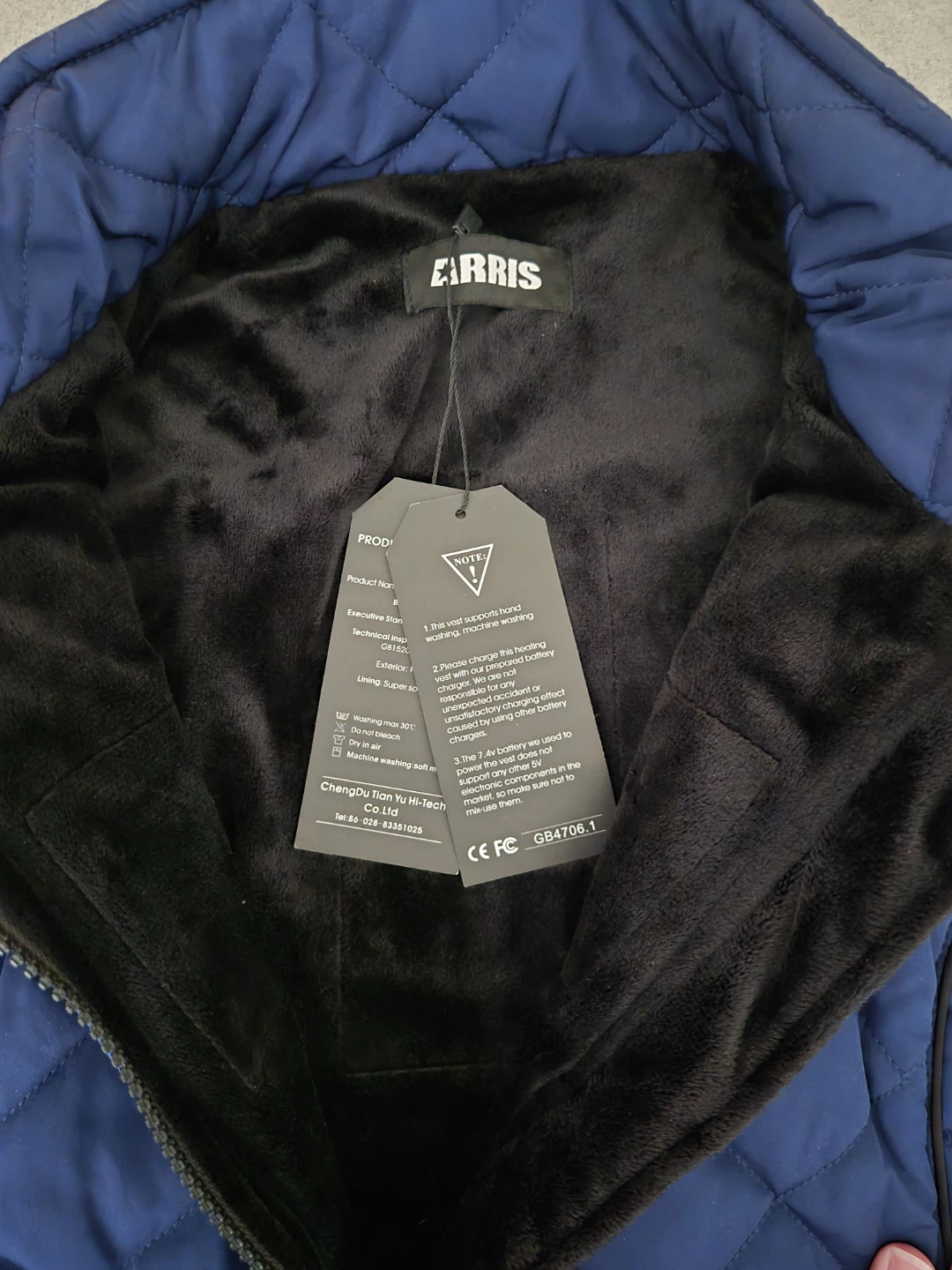 Arris Heated Vest (Ladies) with Battery and Charger - photo 3