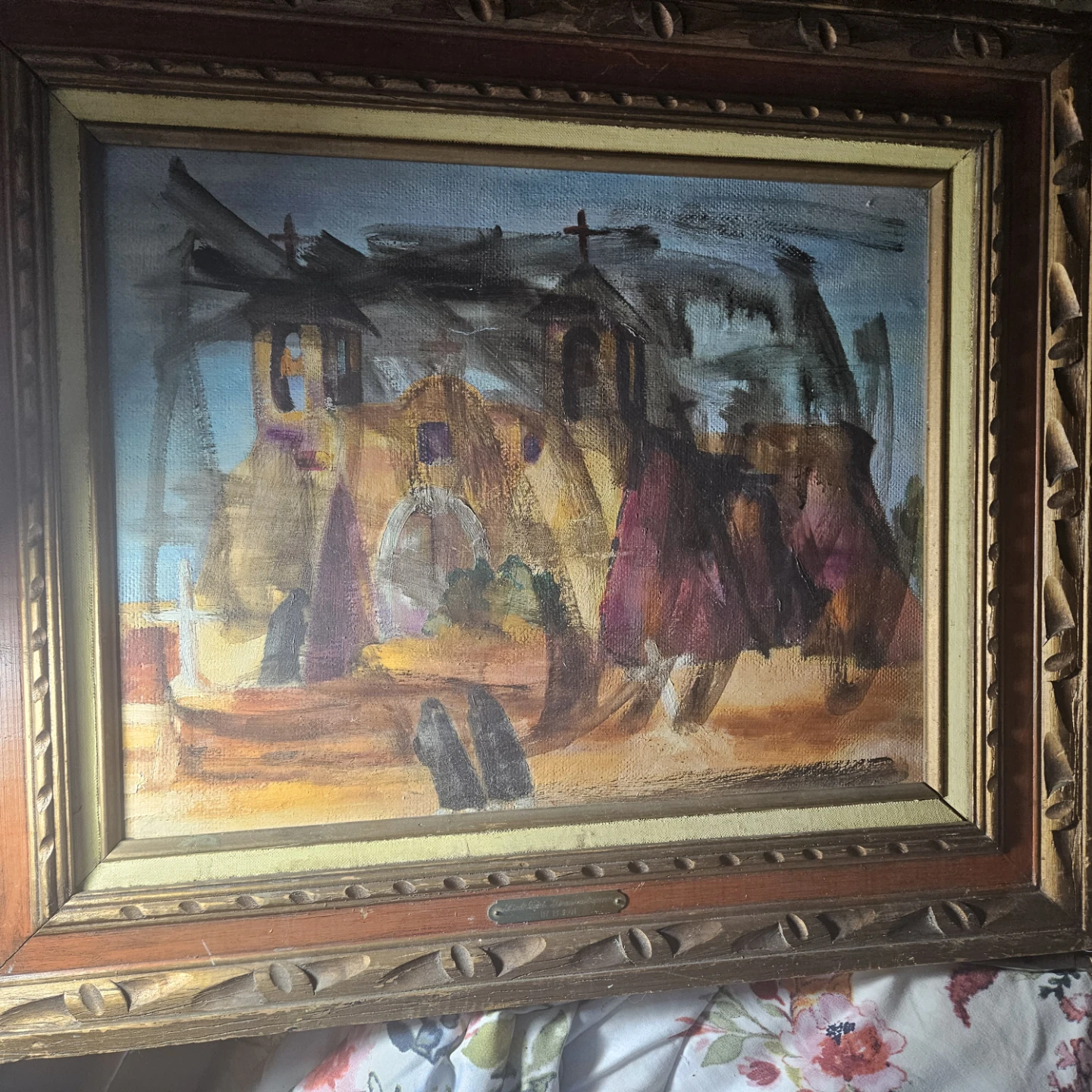 Oil Painting "Beloved Memories of Santa Fe, New Mexico" - photo 2