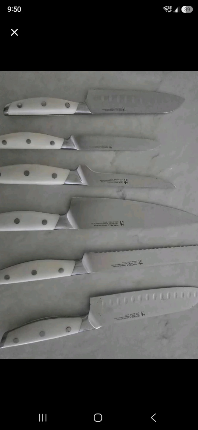 Henckels 6-Piece Knife Set...NEW CONDITION