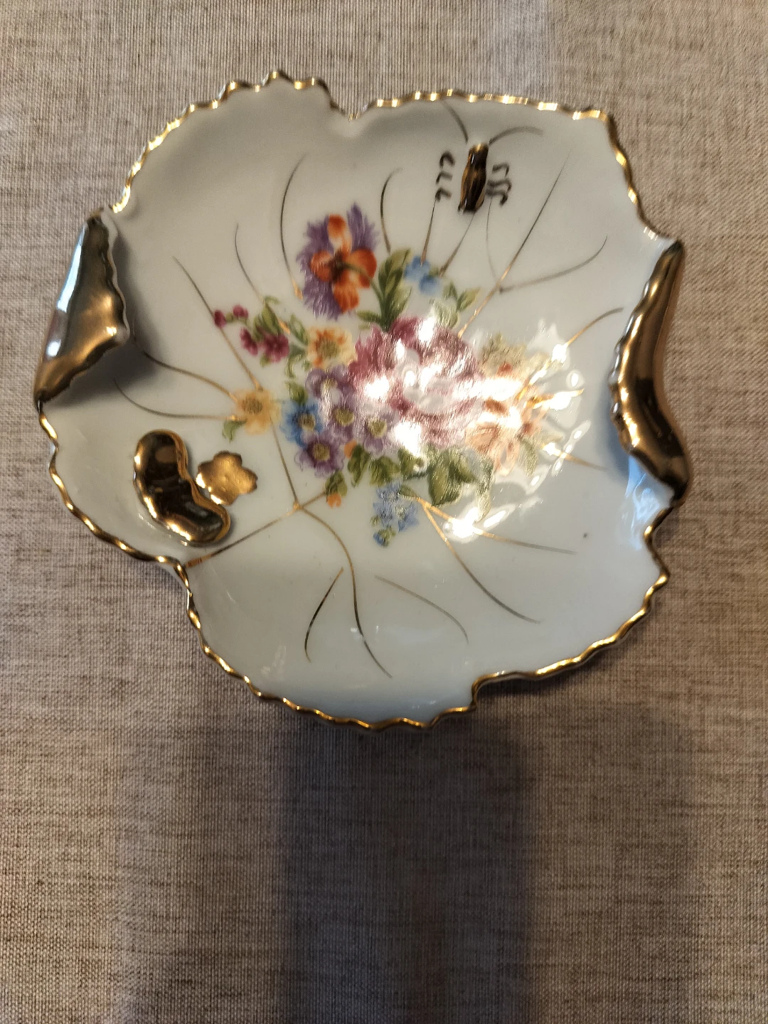 Nasco Decorative Dish - Floral Design