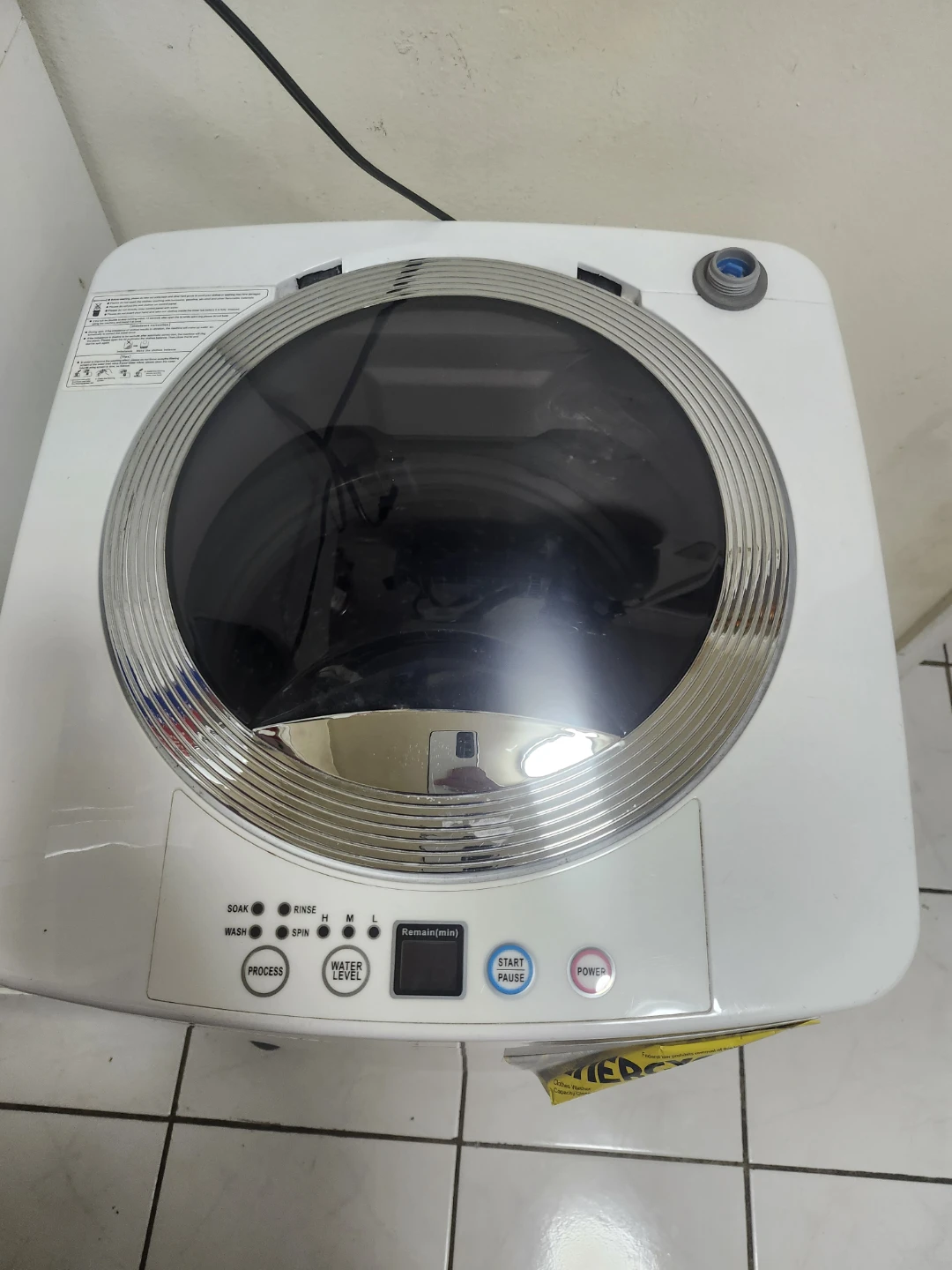 White Portable Washing Machine