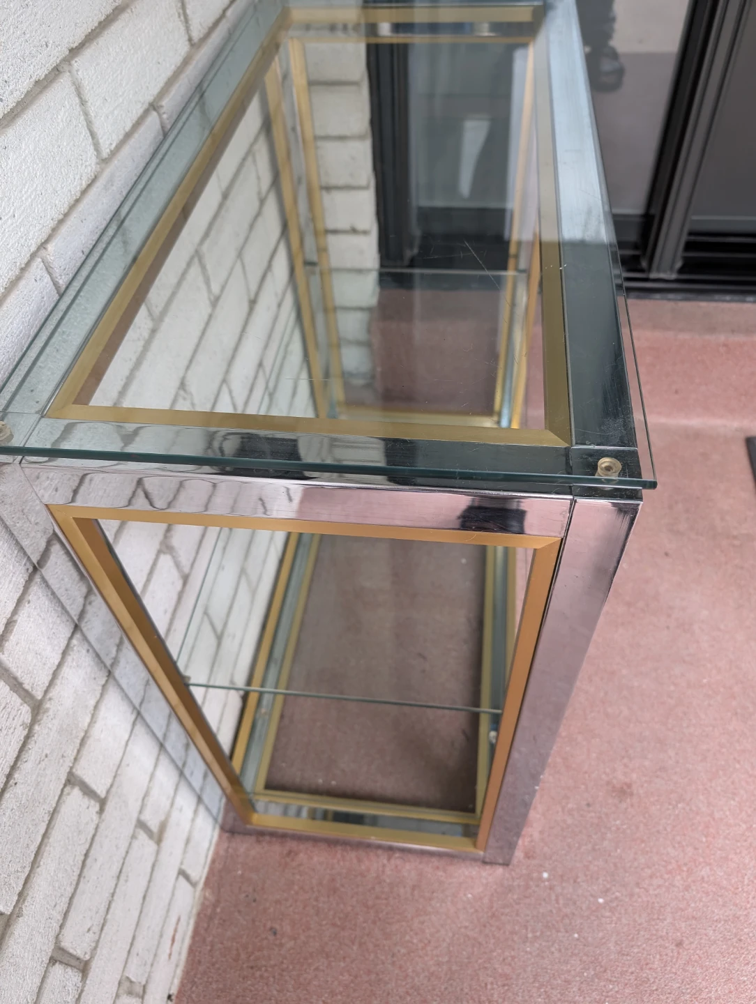 Glass and Chrome Display Shelf - photo 5