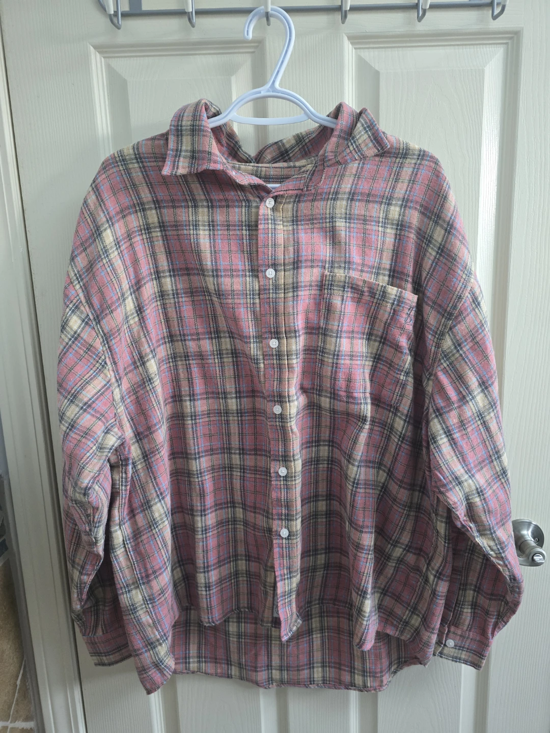 LEMAIN SECOND Plaid Button-Up Shirt - Size M