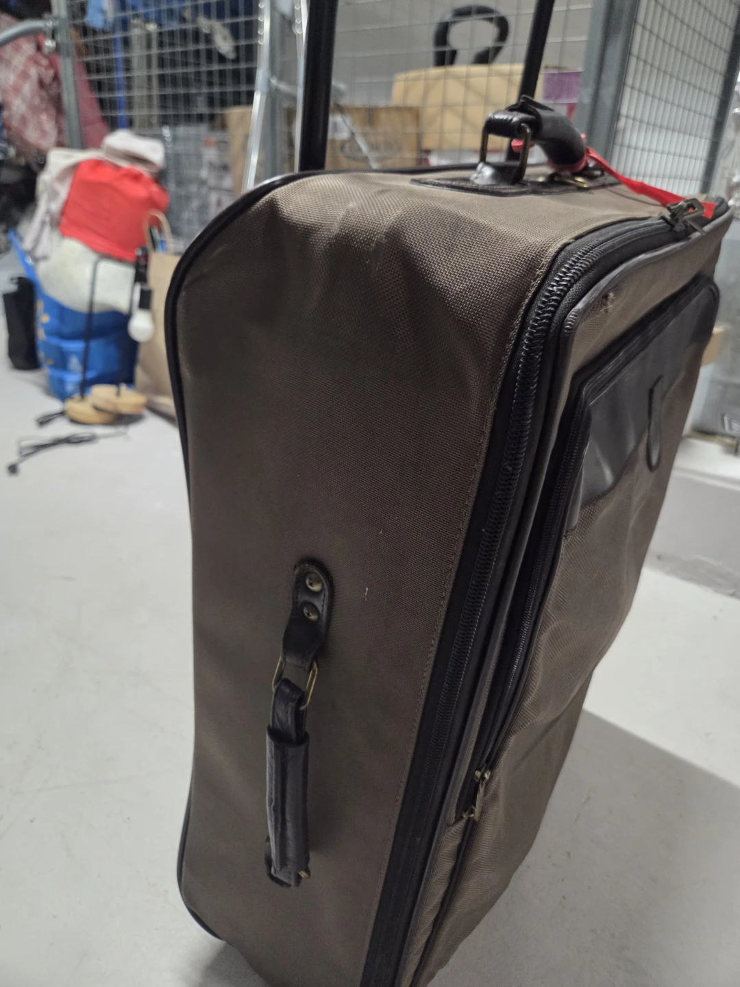 Brown Rolling Suitcase - photo 4