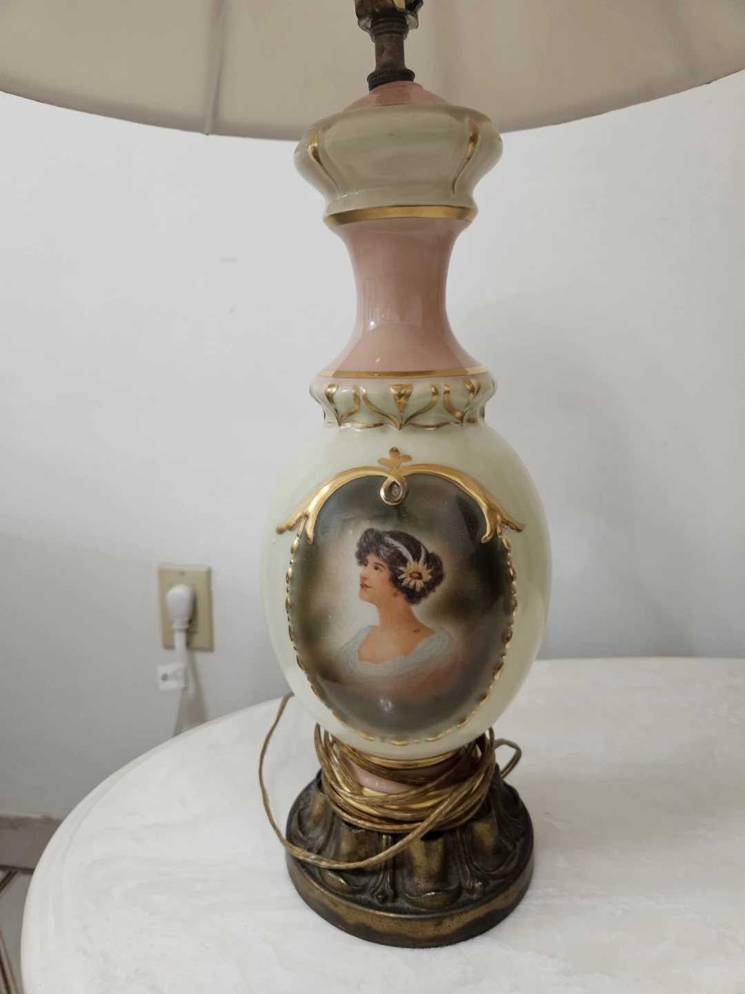 2 beautiful vintage lamps - photo 3