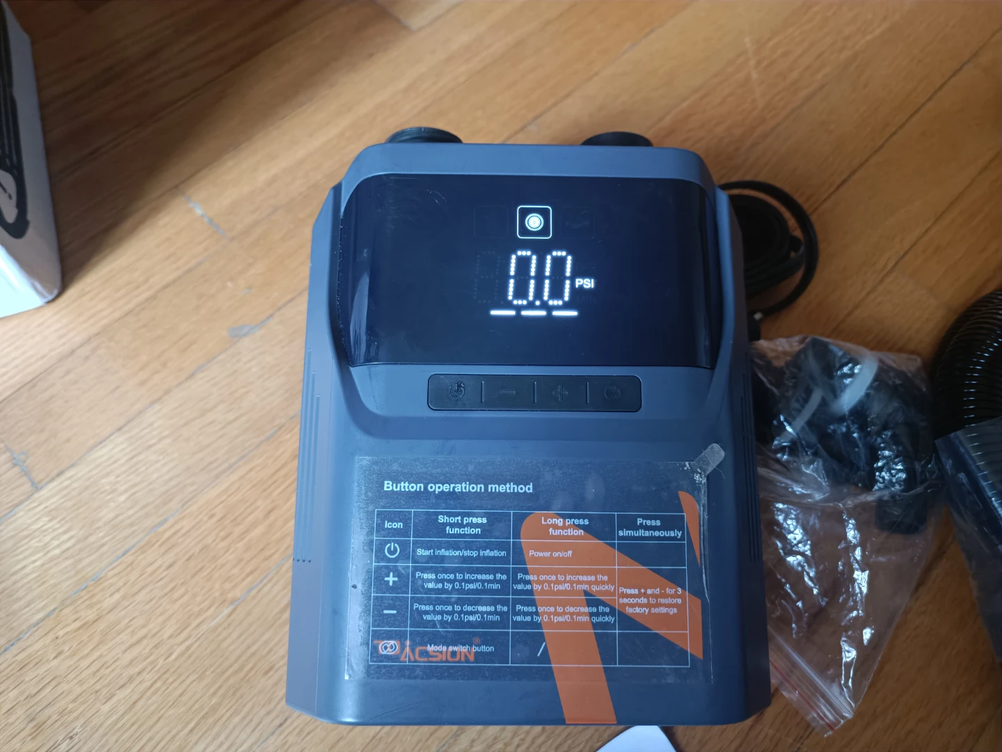 NACATIN 50PSI Electric Paddle Board Pump - photo 3