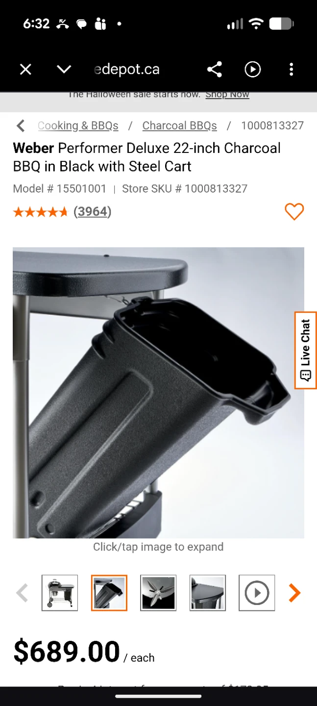 New Weber Performance Grill for Sale - photo 2