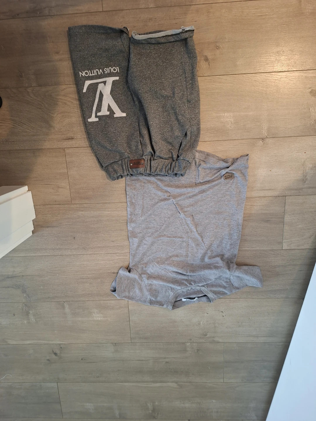 Louis Vuitton Inspired Sweatpants and T-Shirt Set