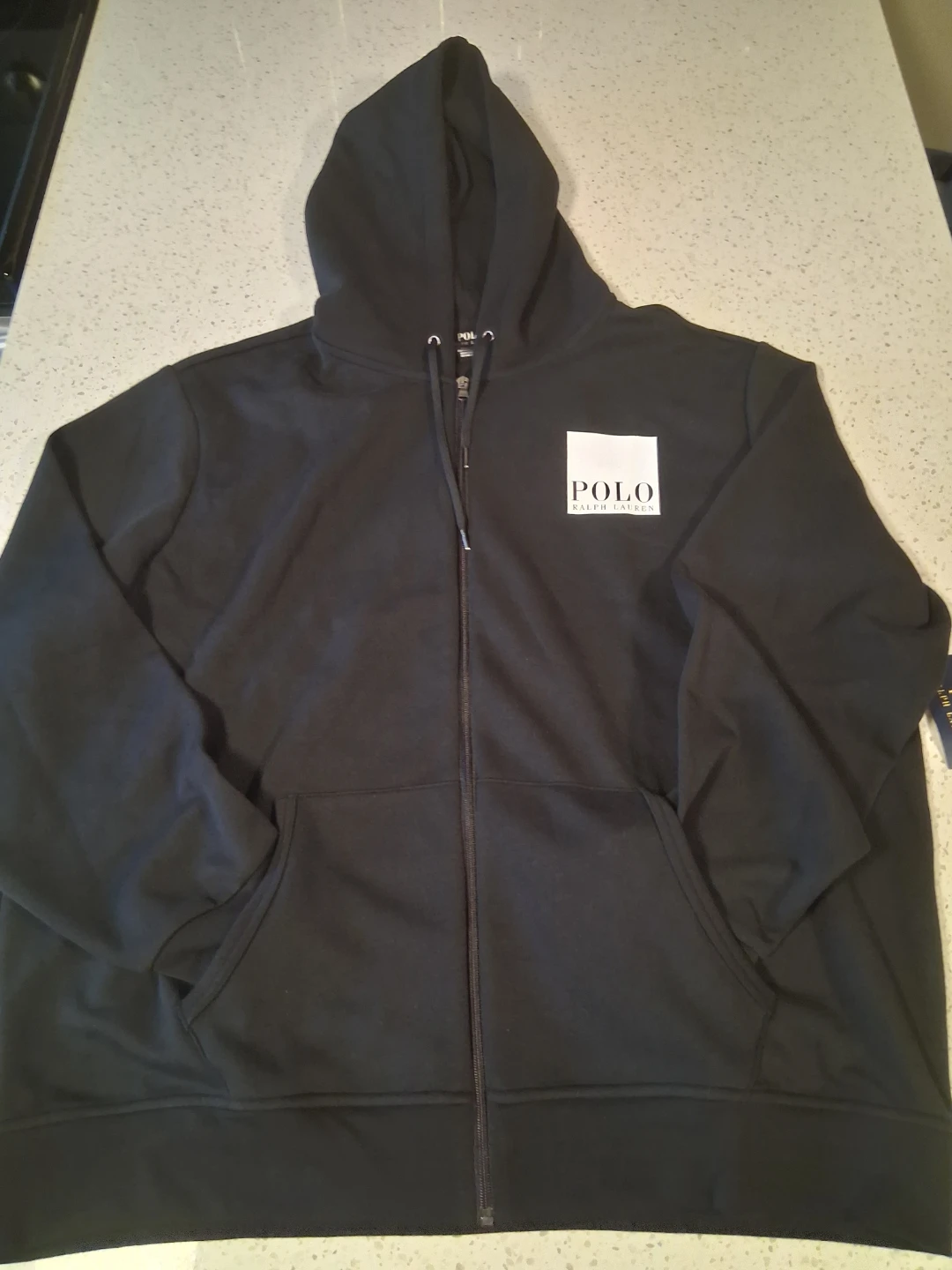 Zippered Polo Hoodie
