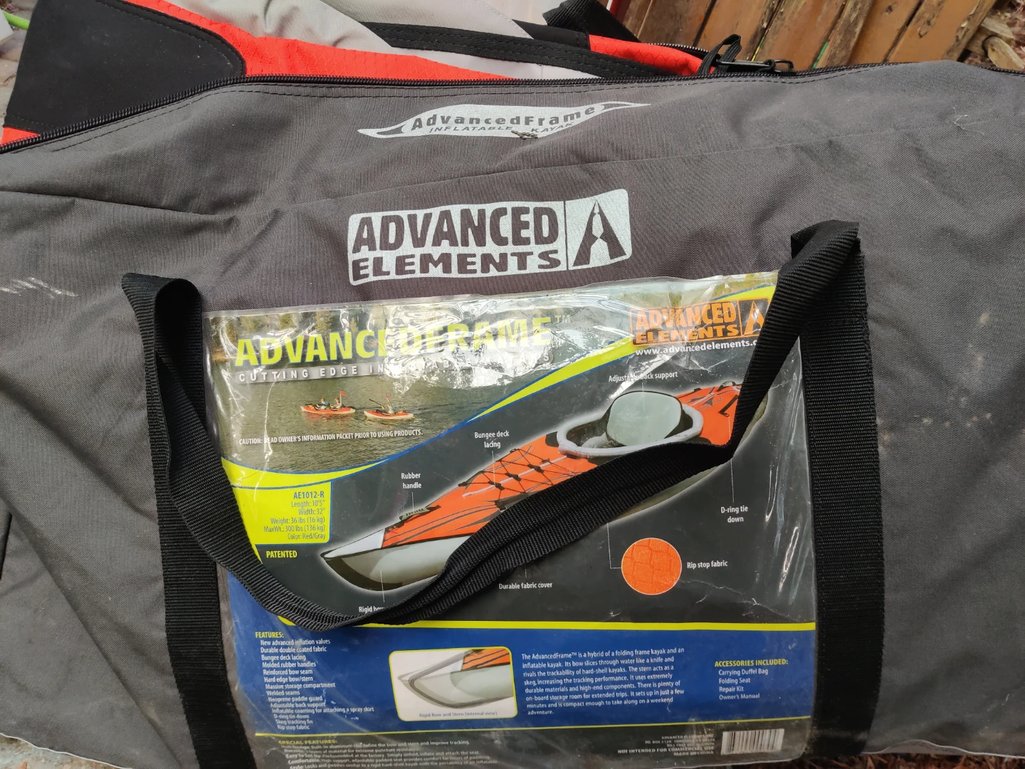 Inflatable kayak