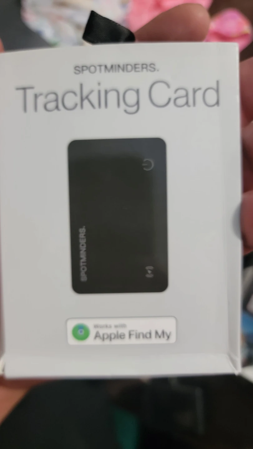 SpotMinders Tracking Card - Works with Apple Find My - photo 3