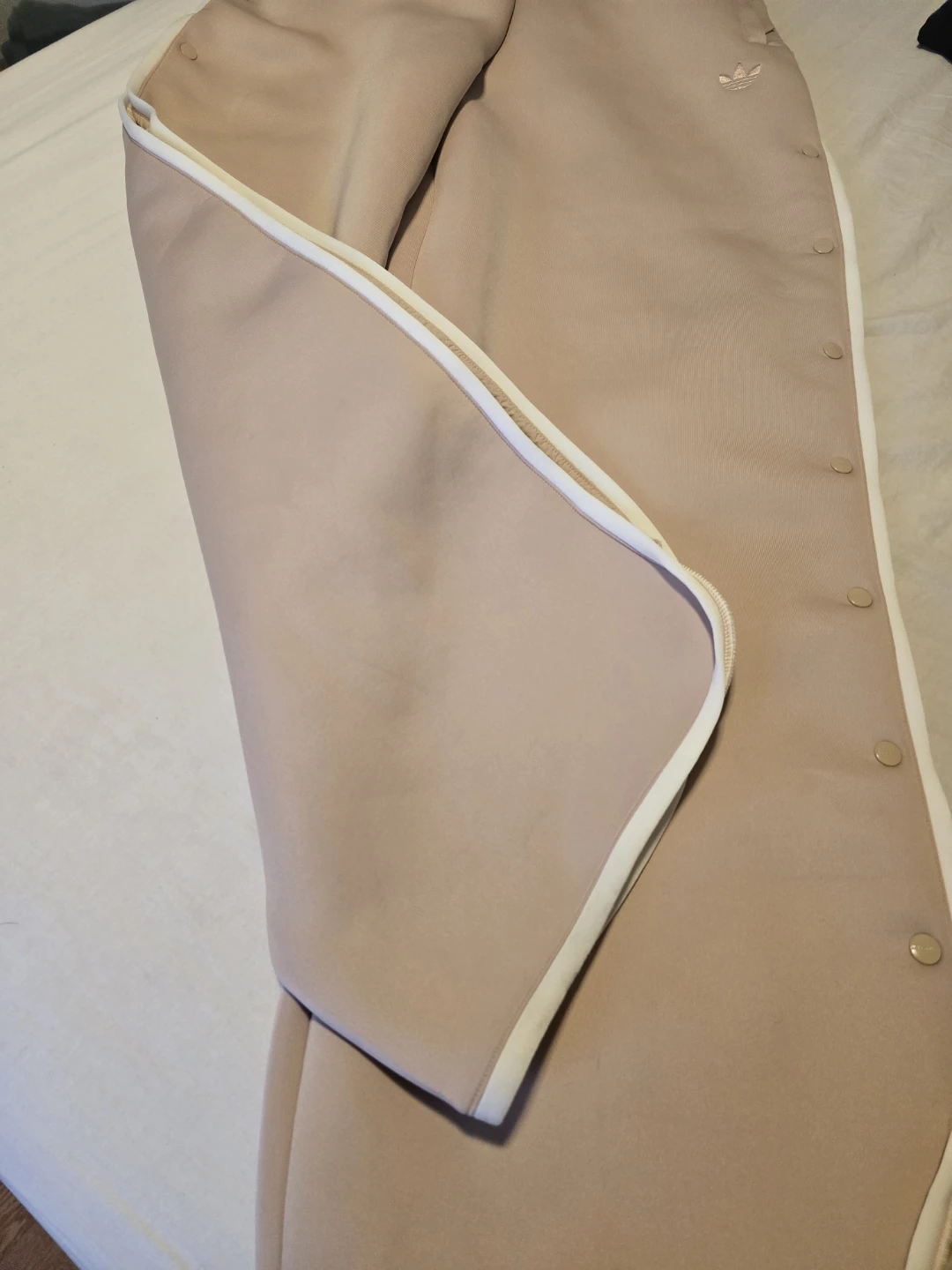 Adidas Beige Adibreak Wide Leg Snap Pants - photo 4