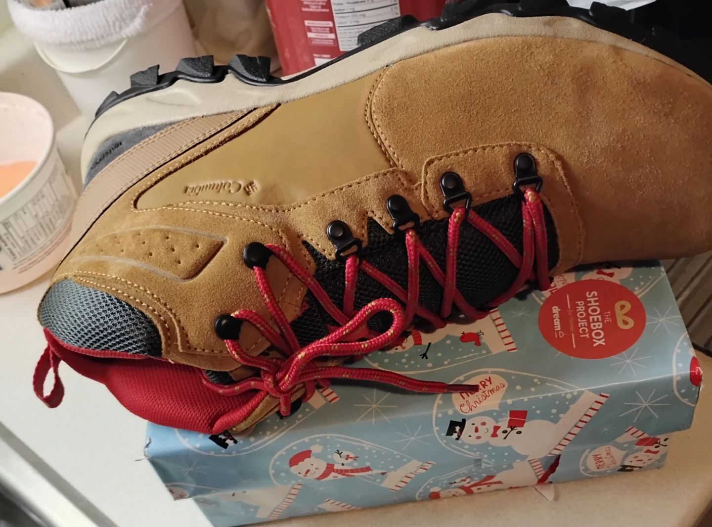 Columbia Hiking Boots Size 14