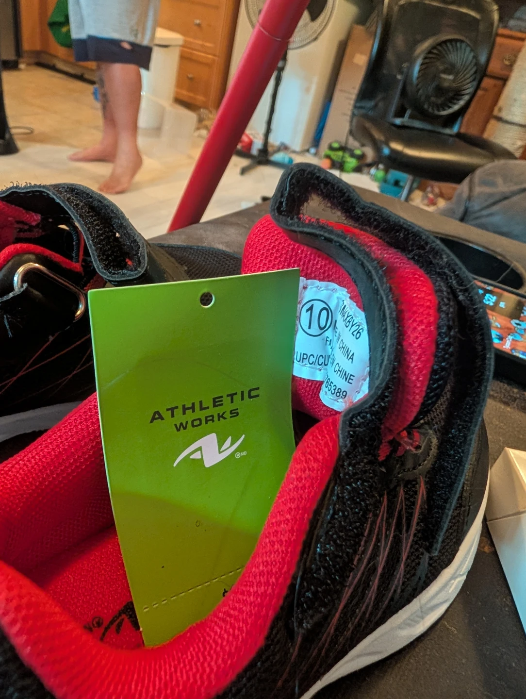 Athletic Works Kids Shoes Size 10