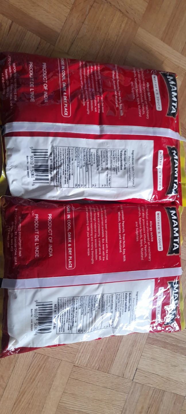 Mamta Besan (Chickpea Flour) - 2 x 1.8 kg Bags - photo 2