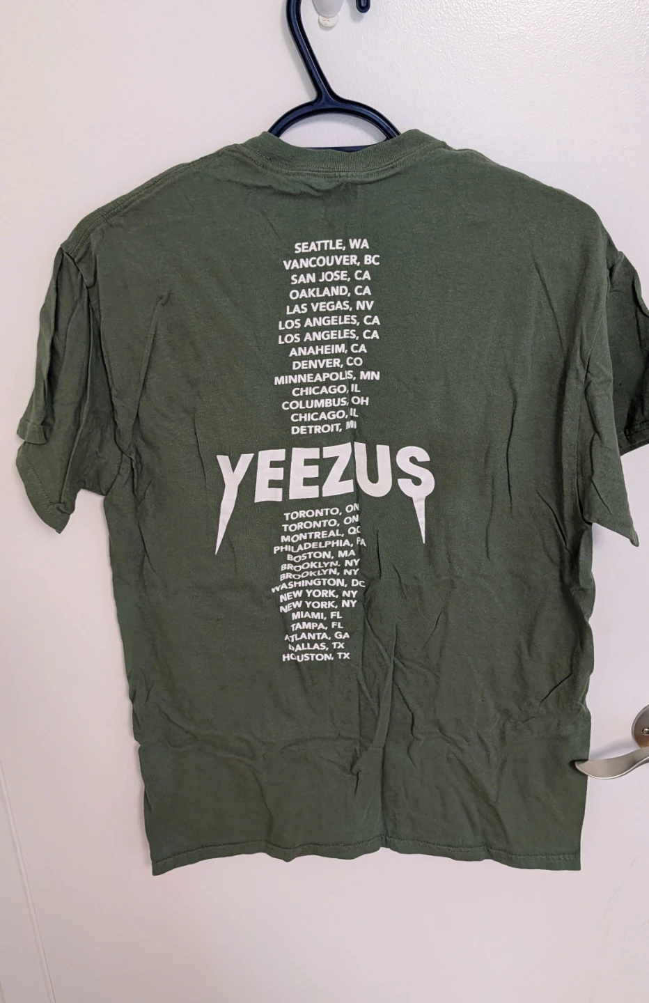 Yeezus Tour T-Shirt - Men's Medium - photo 4